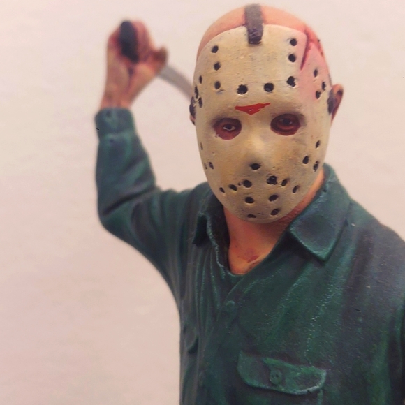 Friday the 13th Jason Vorhees 3D Stl Model resin & wood SPOOKY SCARY 6" Figure - Picture 3 of 10